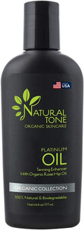 Organic Tanning Oil Enhancer for Deep Golden Glow – 6oz Natural Skin Nourishment