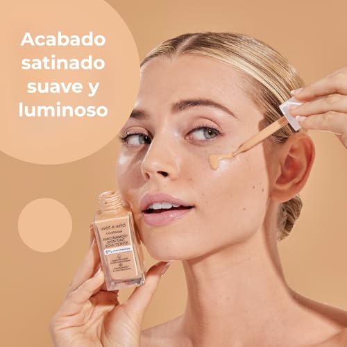 wet n wild Bare Focus Skin Tint, 5% Niacinamide Enriched, Buildable Sheer Lightweight Coverage, Natural Radiant Finish, Hyaluronic & Vitamin Hydration Boost, Cruelty-Free & Vegan - Fair Beige