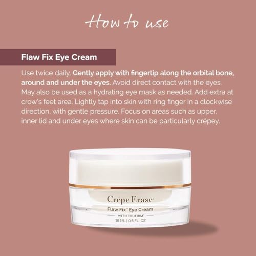 Crepe Erase Body Firming Anti-Aging Flaw Fix Eye Cream 0.5 fl oz