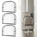 3Pcs Salon Chair Cover, PVC Clear Chair Back Covers, Waterproof Salon Chair Covers Protectors, Soft Salon Chair Back Cover, Fits Most Standard Salon Chairs Office Chairs, 20"x 15.7"x 4.7"