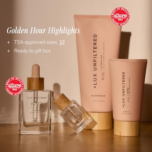 Travel Size Self Tanning Lotion & Bronzing Drops Set - Mini Glow Kit