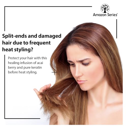KerAcai Leave-In Hair Treatment for Damaged Frizzy Dry Hair 250ml
