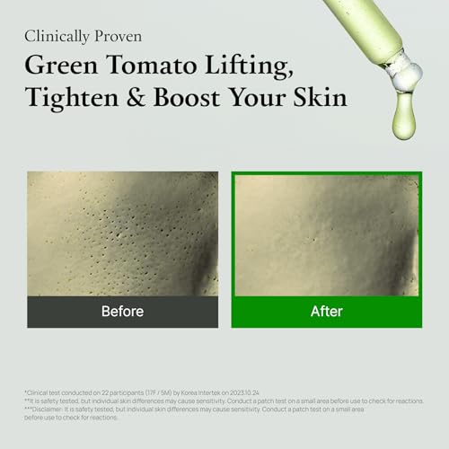 Green Tomato Pore Rescue Duo - Instant Pore Minimizer & Sebum Control for Sensitive Skin