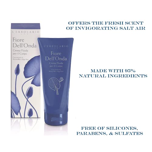 Unisex Body Cream with Blue Water Lily & Seaweed Nourishment - 6.7 oz