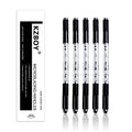 Microblading Handles Set with Double Black Sides - 10PCS Professional Cosmetic Tool