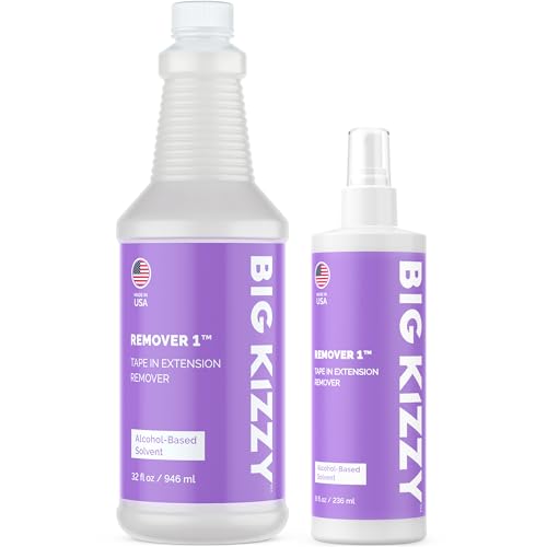 Tape-In Hair Extension Remover Spray 32oz Refill Kit & Free 8oz Reuse Spray