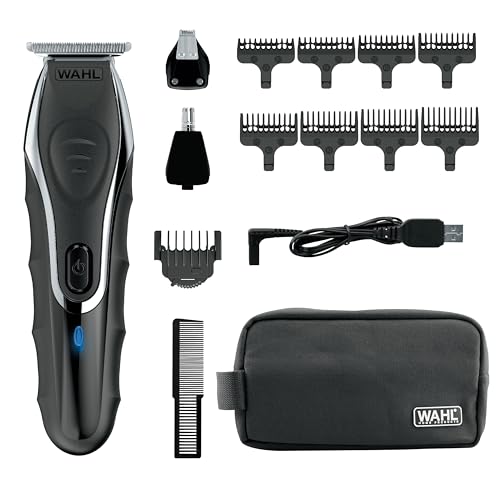 Wahl Aqua Blade Wet Dry Rechargeable Beard Trimmer Set - 21 Piece
