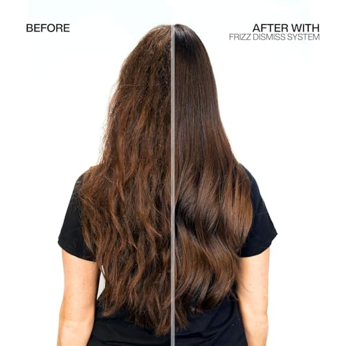 Redken Frizz Dismiss Instant Deflate Oil-In-Serum 4.2 Fl Oz - Sulfate-Free Anti-Frizz Hair Oil