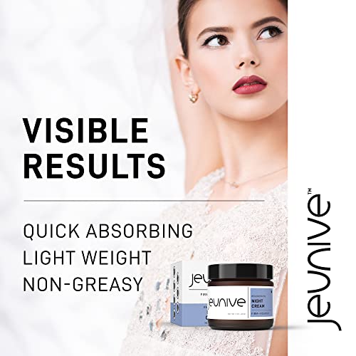 Regenerative Triple Power Nourishing PM Night Cream - Soothing with Anti-Aging Lavender, Peony and Vitamins to Energize Tired Skin | 2 oz (57g)