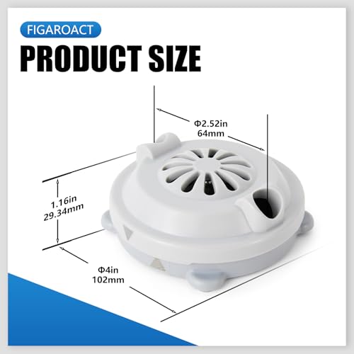 Pipeless Magnetic Jet Head Motor for Pedicure Chair Part Spa FootBasth Includes Propeller and Cap