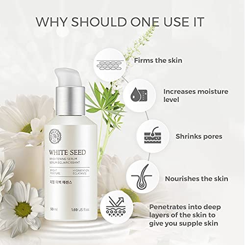 Brightening Face Serum for Skin Radiance & Moisture - 1.69 Fl Oz