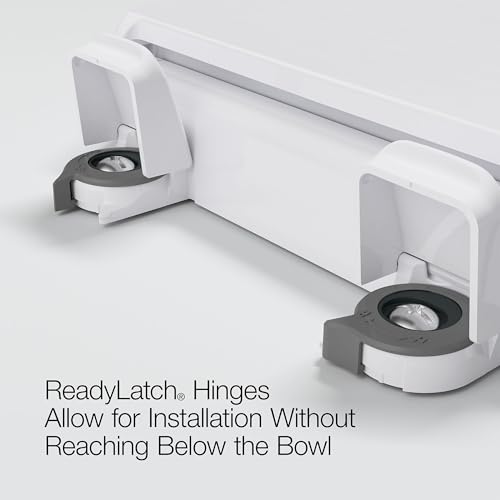Kohler Quiet Close Elongated Toilet Seat Biscuit with Grip-Tight & ReadyLatch