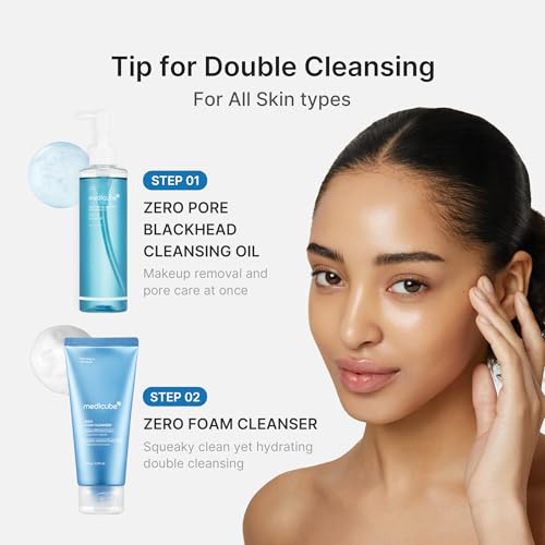 Medicube Jelly & Oil Cleanser Duo - PDRN Gel to Foam & Cleansing Oil