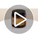 2 oz Amber Glass Cosmetic Jars with Black Metal Lids & Liners - Refillable, Airtight, Travel-Ready Set of 12