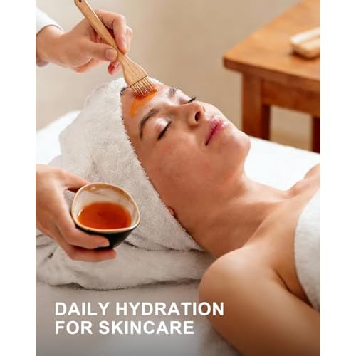 USDA Sea Buckthorn Oil Organic for Face Hair & Nails 2oz - 100% Cold Pressed Natural Facial Oils from SeaBuckthorn Berry for Deep Hydration & Skin Nourishment, aceite de espino amarillo organico