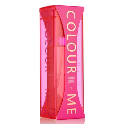 Neon Pink Women's Perfume - Vibrant Floral Woody EDP Spray 3.4 oz