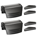 Black Replacement Foil Heads for Remington Shavers - TGSBHIO Compatible