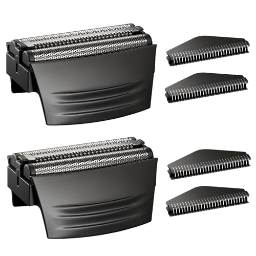 Black Replacement Foil Heads for Remington Shavers - TGSBHIO Compatible