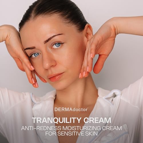 DERMAdoctor Hyaluronic Acid Moisturizer, Hydrating Moisturizer Face Cream Delivering Redness Relief For Face And Soothing Hydration with Squalane & Hyaluronic Acid White Tea Extract ? 1.7oz