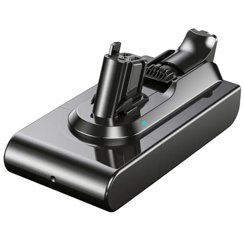 NexEnercell 6000mAh V11 Click-in & V15 Battery Replacement for Dyson V11, SV15, SV16, SV22, SV28 Vacuum Cleaners