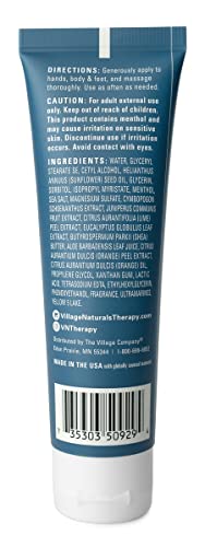 Travel Size Shea Butter Lotion for Tension Relief with Aloe & Menthol - 6 Pack