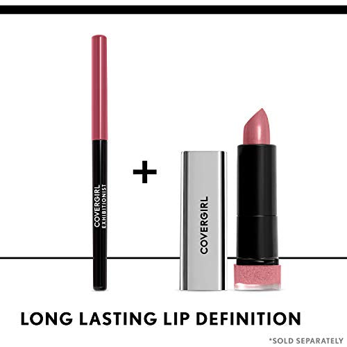 COVERGIRL Exhibitionist Lipstick Metallic, Don't Tell 555, 0.123 Ounce