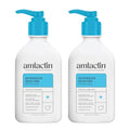 AmLactin Intensive Healing Body Lotion - Therapeutic Lotion for Extremely Dry Skin - No-Scrub Exfoliator with 15% Lactic Acid AHA and Ceramides, 7.9 oz (Pack of 2) (Packaging May Vary)