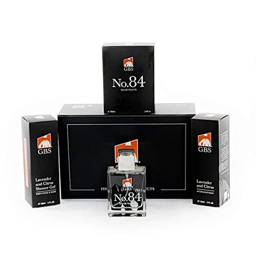 G.B.S Extreme Everyday Kit, New Refreshing Lavender and Citrus Shower Gel, Lavender and Citrus Aftershave for Men