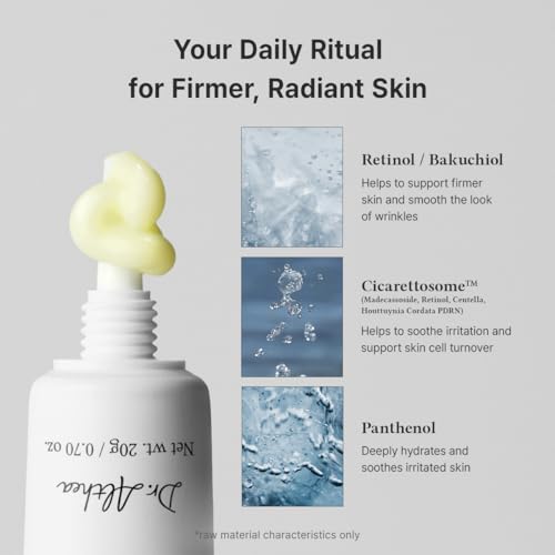 Retinol Cream 0.15% with Bakuchiol & Hyaluronic Acid - Anti-Aging Skin Care for Sensitive Skin