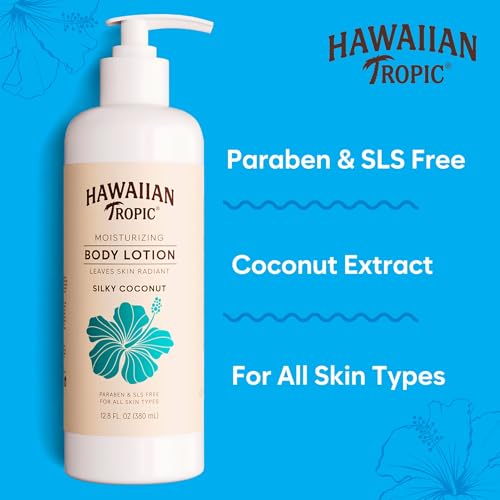Hawaiian Tropic Body Lotion Bulk Pack - 5 x 12.8 fl oz Hotel & Hospitality Use