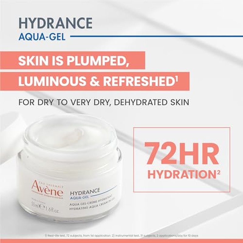 Av?ne Hydrance Hydrating Aqua Cream-in-Gel, 24 Hour Hydration, Antioxidant Protection