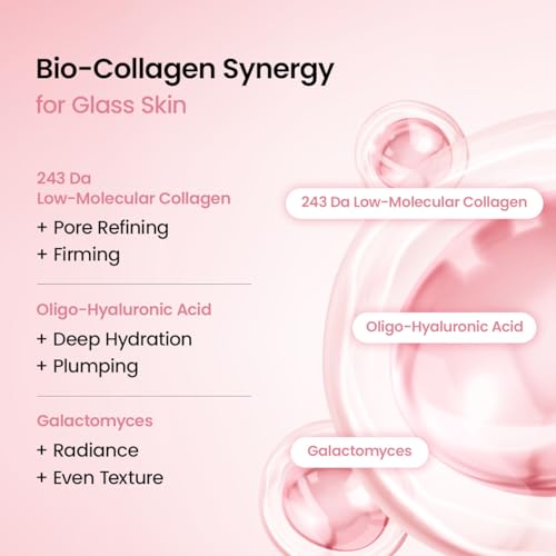 Bio-Collagen Deep Hydrating Face Mask Pack of 16 - Pore Minimizing & Firming