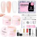 Beetles Hard Gel Nail Extension Kit with Tips & Sculpting Tools, HEMA-Free