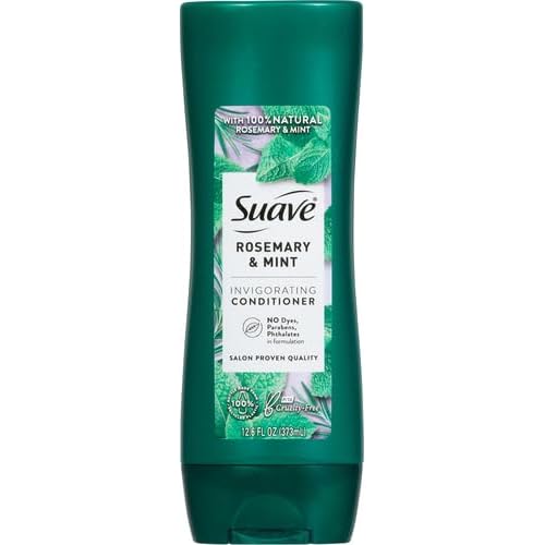 Suave Conditioner Revitalizing Rosemary + Mint Paraben Free Hair 12.6 oz