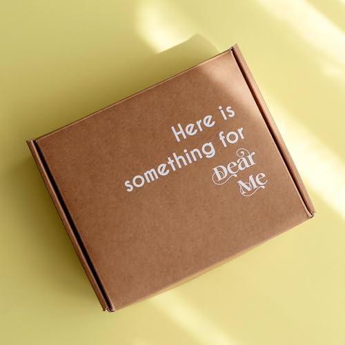 Dear Me Motivation Gift Set ? Affirmation Cards, Handmade Ceramic Mug & Bath Salt ? Mindfulness Gift ? Self-Care Set for Women ? Focus & Productivity Kit for Mental Clarity & Emotional Wellness