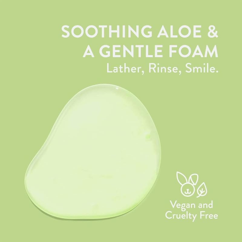 Native Sensitive Face Wash Unscented - Daily Facial Cleanser with Aloe & Vitamin B3 (2 Pack)