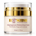 Hydrating Face Moisturizer with Reishi & Hyaluronic Acid – Lightweight Non-Greasy Cream for All Skin Types