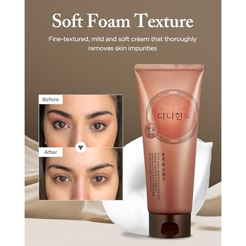 Another Class Foaming Cleanser - Dual-Layer Meringue Foam, Deep Cleansing & Hydrating Face Wash with Rice Bran Water, Jeju Tangerine & PHA, 3.38 fl oz (100 mL)