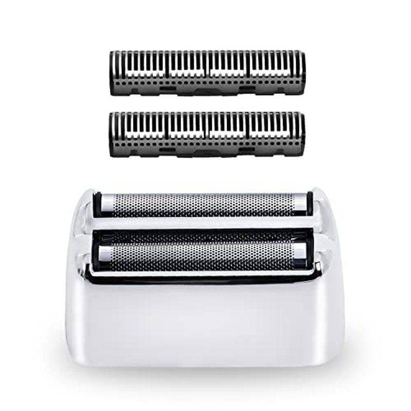 FXFS2 Replacemnet Foil and Cutter Compatible with Bab-yli-ss PRO Barbe-rology Double Foil Shaver, Shaver Head for Bab-yli-sspro Replacement Blade