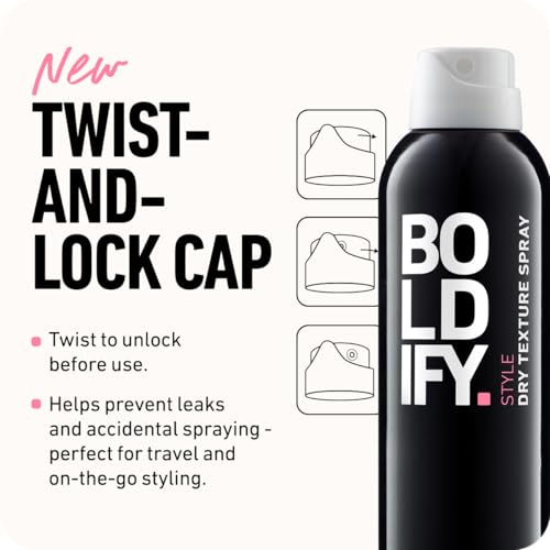 Boldify Dry Texture Spray - Hair Volumizer & Texturizing Spray for Fine Hair - 1 Pack