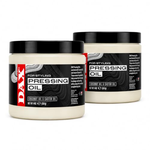 Dax Pressing Oil 14 Ounce Jar (414ml) (2 Pack)