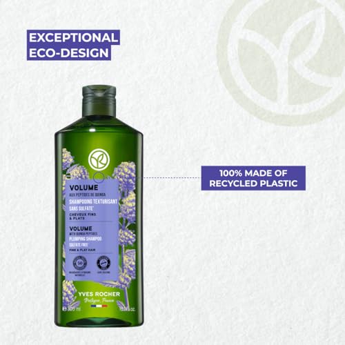 Yves Rocher Quinoa Extract Volumizing Sulfate-Free Shampoo for Fine Hair - 300ml
