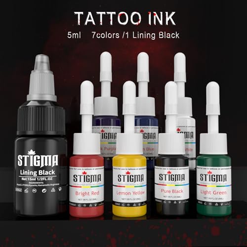 Wireless Tattoo Pen Kit for Beginners with 1400mAh Battery and 20 Cartridges - Black