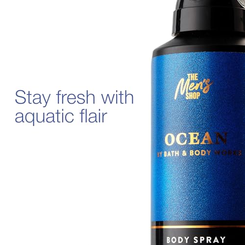 Bath & Body Works Ocean Body Spray for Men - 3.7 fl oz, Pack of 2