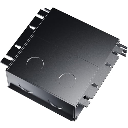 96W 24V Dimmable LED Driver with Built-in Junction Box for Lutron & Leviton Dimmer, Compatible AC/DC Power Supply