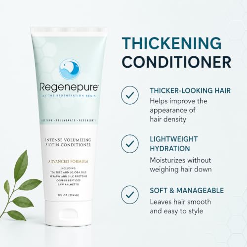 Volumizing Biotin Conditioner for Fine Hair - Lightweight & Thickening