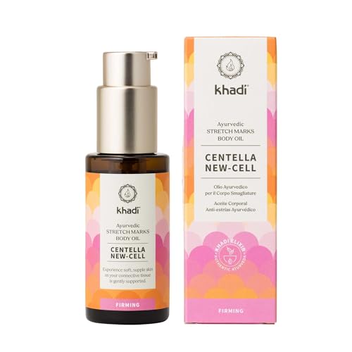 KHADI CENTELLA NEW-CELL Ayurvedic Firming Body Oil 1.69 oz - Natural, Herbal & Vegan