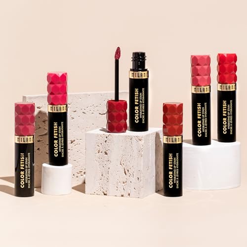 Milani Color Fetish Lip Stain-130 Rose Rising & 140 Pink About It Bundle