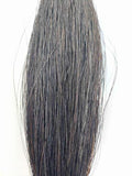 Horse Hair - 1/4 lb Natural Black for Crafting & Felting - 13-15 Inches
