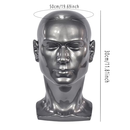 PVC Male Mannequin Head for Display Training Model with Variation L30HH